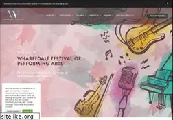 Sites similar to wharfedalefestival.co.uk