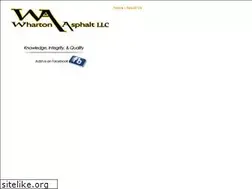 Sites similar to whartonasphalt.com