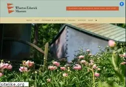 Sites similar to whartonesherickmuseum.org