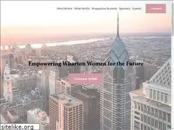 Sites similar to whartonwomen.org