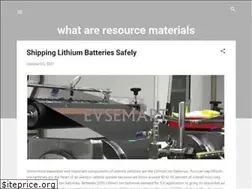 Sites similar to what-are-resource-materials.blogspot.com