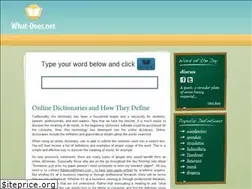 Sites similar to what-does.net