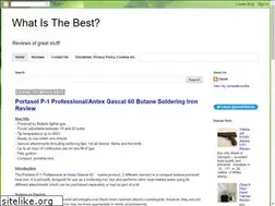 Sites similar to what-is-the-best.blogspot.com