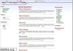 Sites similar to what-is-what.com