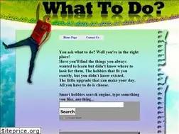 Sites similar to what-todo.com