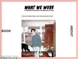 Sites similar to what-we-wore.com