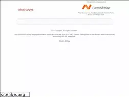 Sites similar to what.codes