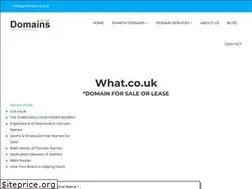 Sites similar to what.uk