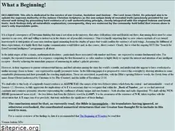 Sites similar to whatabeginning.com