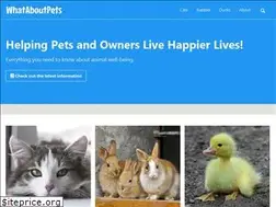 Sites similar to whataboutpets.com