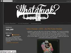 Sites similar to whatafunk.blogspot.com