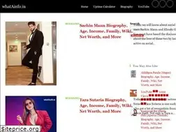 Sites similar to whatainfo.in