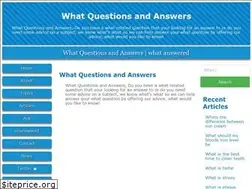 Sites similar to whatanswered.com