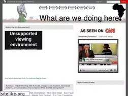 Sites similar to whatarewedoinghere.net