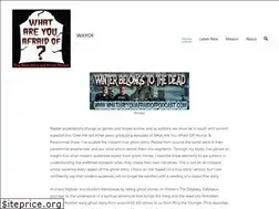 Sites similar to whatareyouafraidofpodcast.com