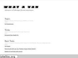 Sites similar to whatavan.com