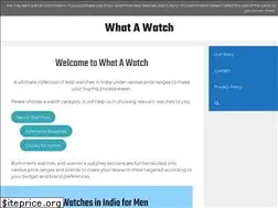 Sites similar to whatawatch.in