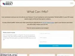 Sites similar to whatcanimix.com