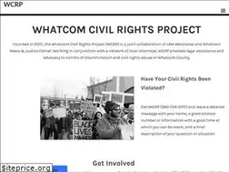 Sites similar to whatcomcivilrightsproject.org