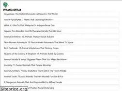 Sites similar to whatdewhat.com
