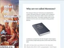 Sites similar to whatdomormonsbelieve.com