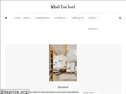 Sites similar to whatevaloves.de