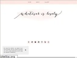 Sites similar to whateverislovelyblog.com