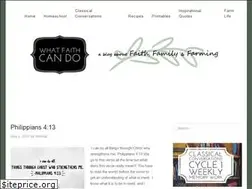 Sites similar to whatfaithcando.net