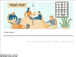 Sites similar to whatfor.be
