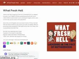 Sites similar to whatfreshhellpodcast.com