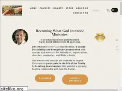 Sites similar to whatgodintended.org