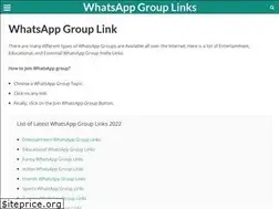 Sites similar to whatgroupslink.com