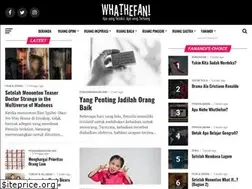 Sites similar to whathefan.com
