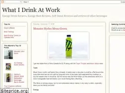 Sites similar to whatidrinkatwork.blogspot.com