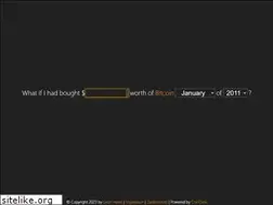 Sites similar to whatifyouboughtbitcoin.com
