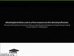 Sites similar to whatimplantisthat.com