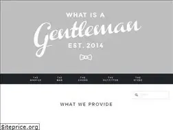 Sites similar to whatisagentleman.com