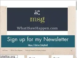 Sites similar to whatisawhappen.com