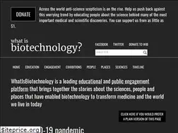 Sites similar to whatisbiotechnology.org