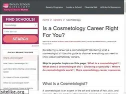 Sites similar to whatiscosmetology.com