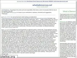 Sites similar to whatisdemocracy.net