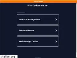 Sites similar to whatisdomain.net