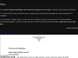 Sites similar to whatisjasongoldstein.com