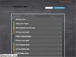 Sites similar to whatislove.com
