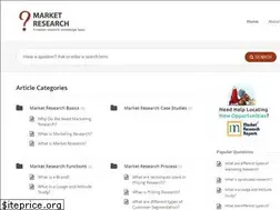 Sites similar to whatismarketresearch.com