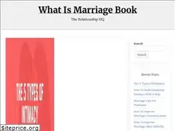 Sites similar to whatismarriagebook.com