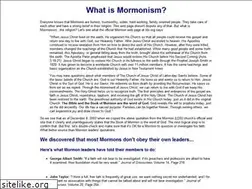 Sites similar to whatismormonism.com