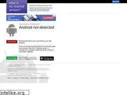 Sites similar to whatismyandroidversion.com