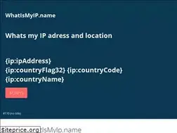 Sites similar to whatismyip.name