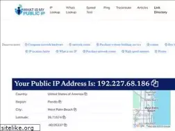 Sites similar to whatismypublicip.com